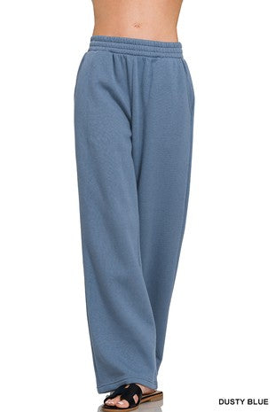 Harper fleece sweatpants w/pocket