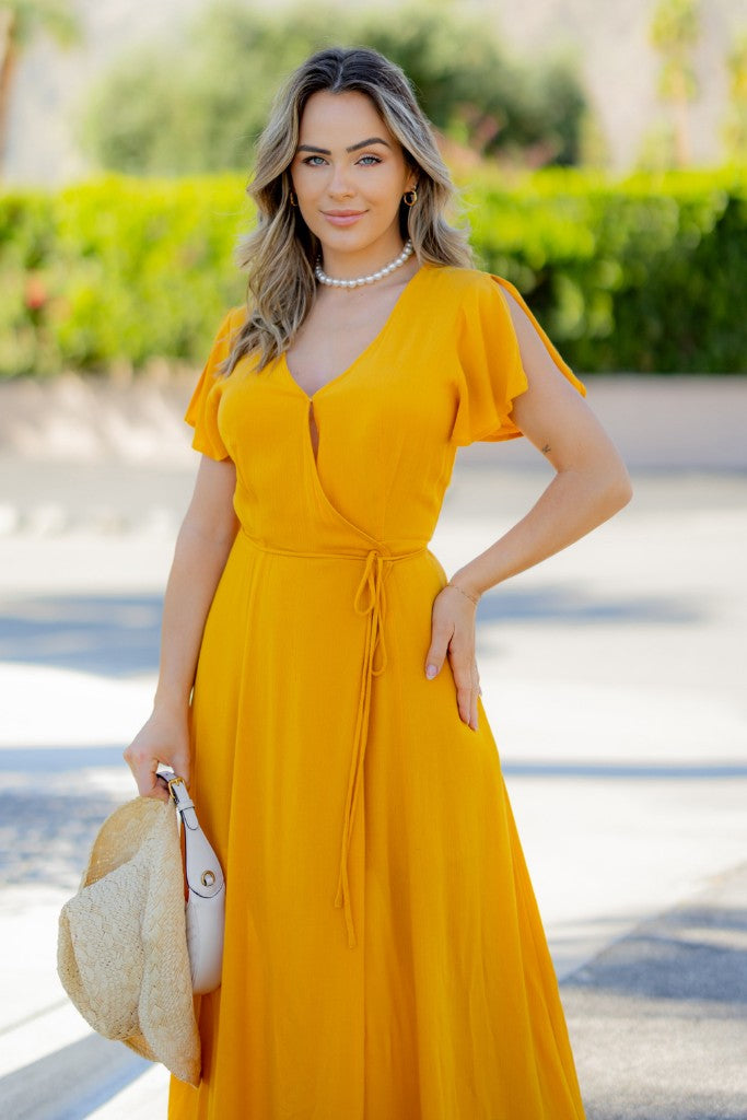 Ashley Wrap Dress