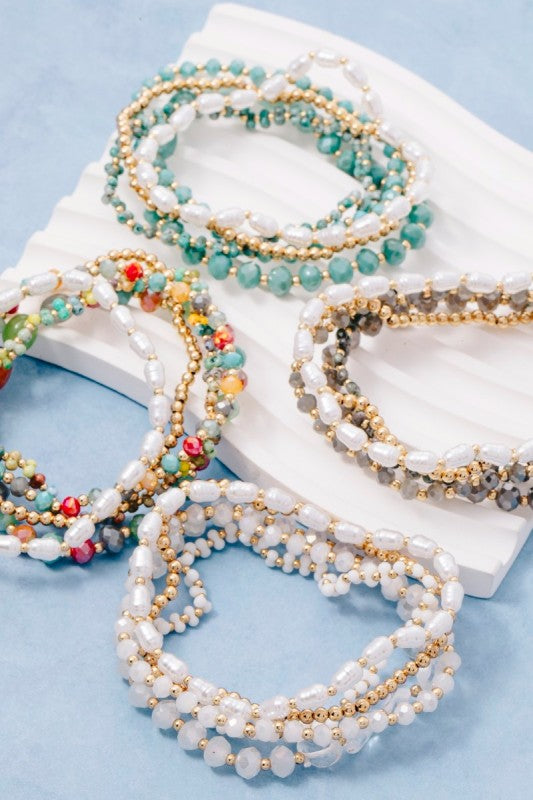 Beaded Bracelet Set