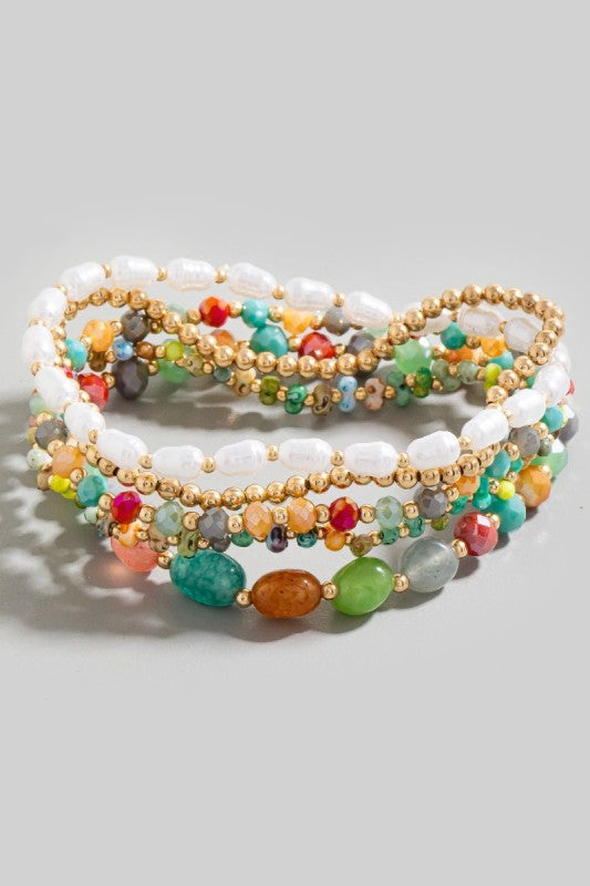 Beaded Bracelet Set