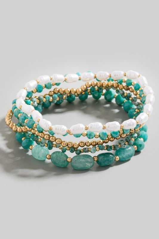 Beaded Bracelet Set
