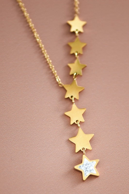 Cascade Star Necklace