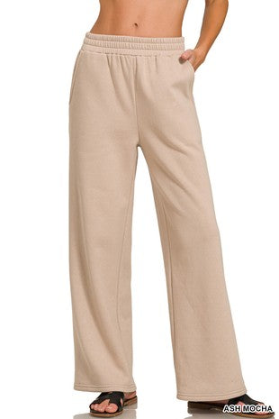 Harper fleece sweatpants w/pocket