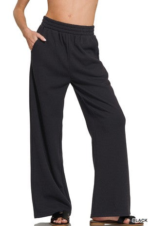 Harper fleece sweatpants w/pocket