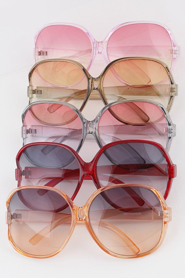 Oversized Round Sunglasses