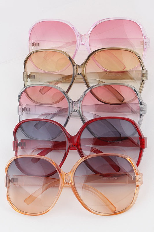 Oversized Round Sunglasses