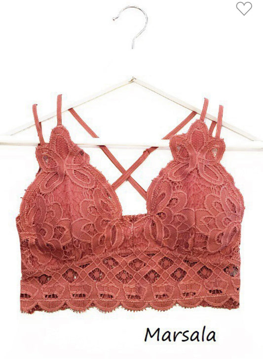 Marsala Bralette