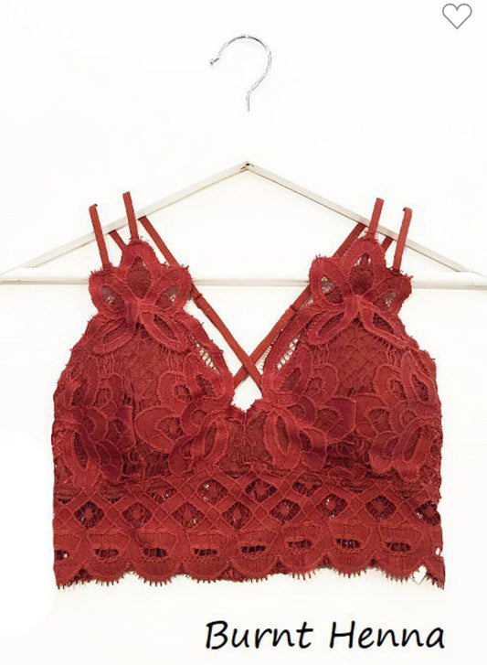 Burnt Henna Bralette