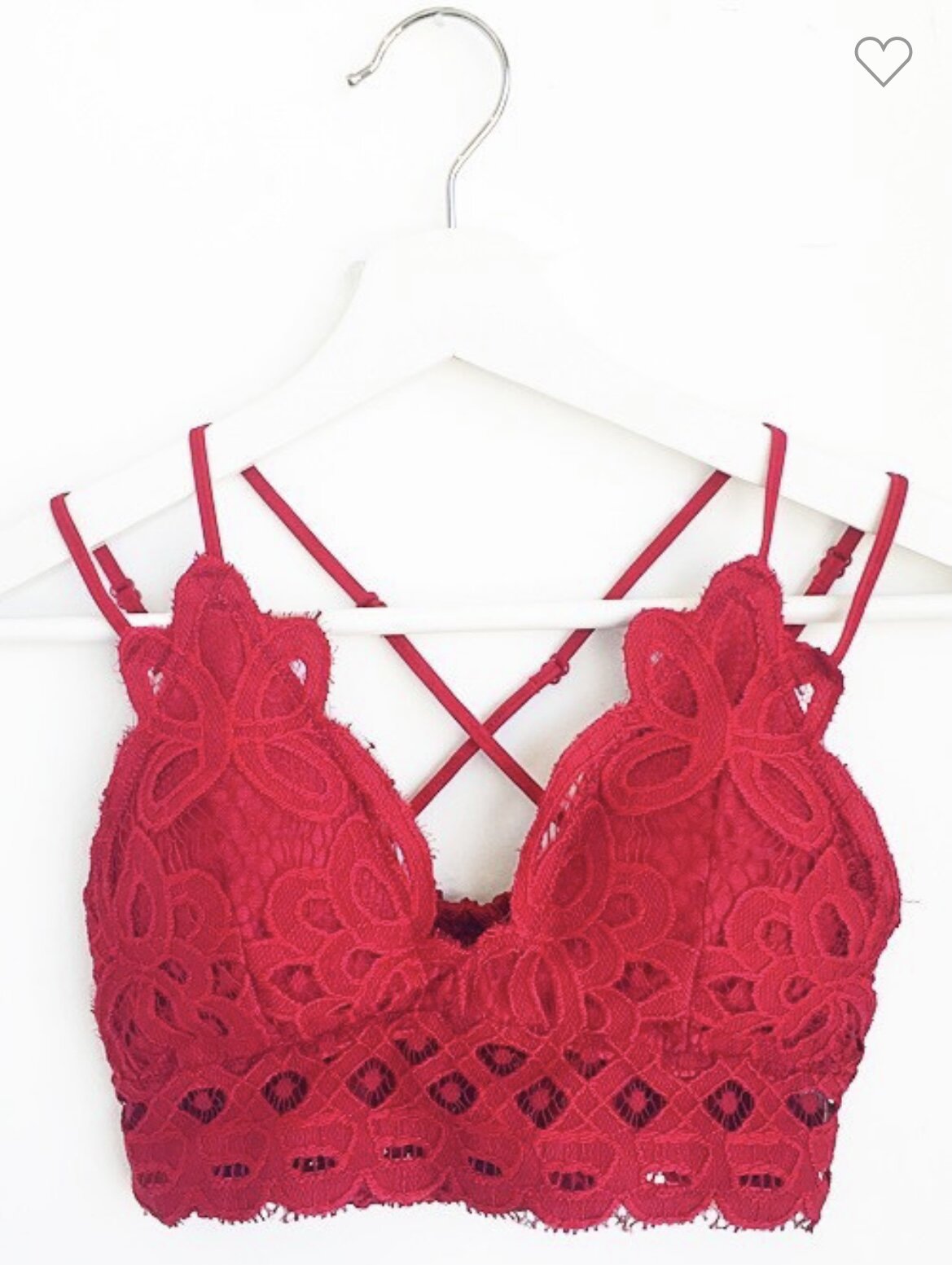 Red Bralette