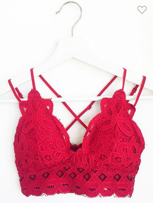 Red Bralette