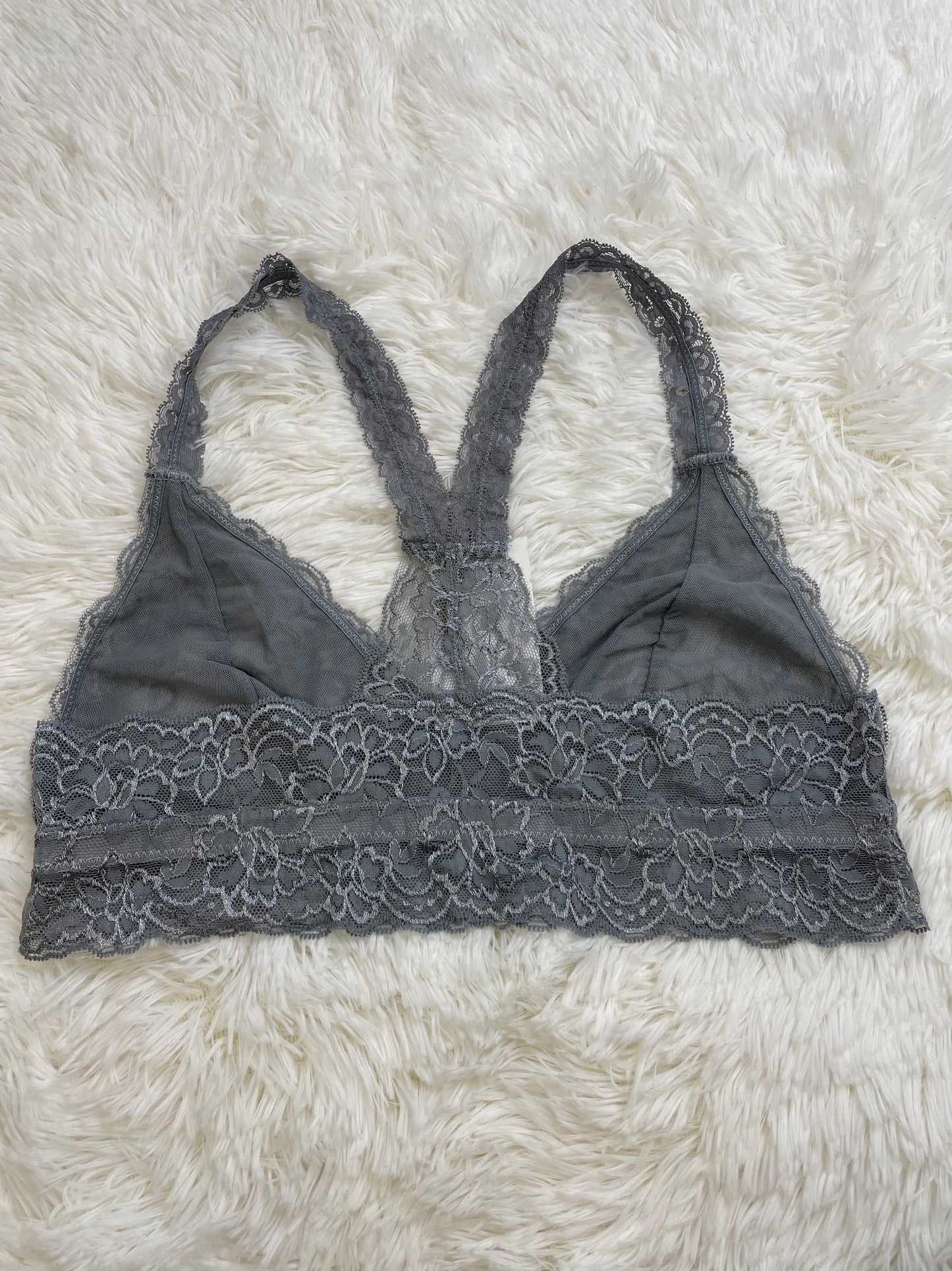 Smoke Racerback Bralette Plus