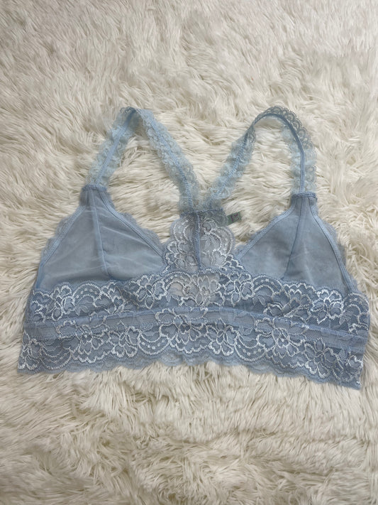 Light Blue Racerback Bralette Plus